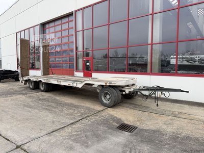 Tieflader Anhänger Müller Mitteltal T3  3 Achs Tiefladeranhänger gebraucht