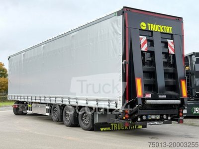 Auflieger mit Pritsche & Plane SCHWARZMÜLLER Gabelstapler-Transporter, 1-teilige LBW gebraucht