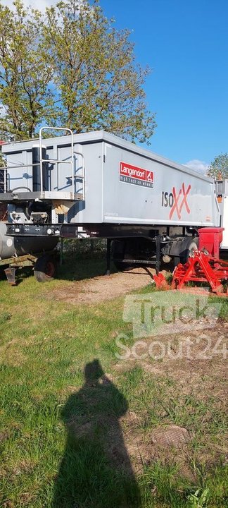 Тил напівпричіп LANGENDORF ALU Термомульд -Asphalt виставкова машина