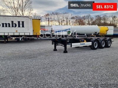 Auflieger-Wechselfahrgestell KRONE SD / Lift / Multi / Teleskop / 11.035-12.640 gebraucht