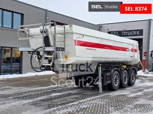 Tilt semi-trailer SCHMITZ CARBULL SKI 24 SL 7.2 / used lift axle