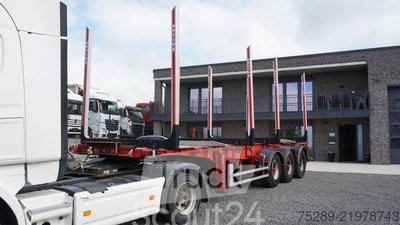 Holztransport Auflieger Sdc SDC Trailers Holztransporter Holzanhänger gebraucht