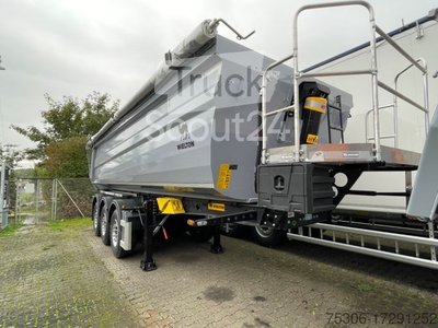 Kipper Auflieger WIELTON Strong Master 3-Achs Stahlmulde 26 cbm gebraucht