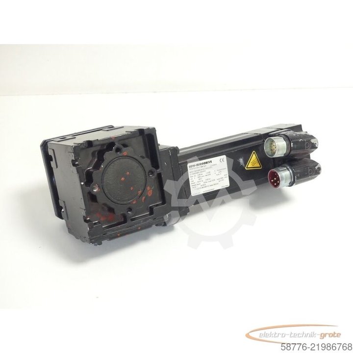 SEW Eurodrive SEW WF10 CMP40M / BP / KY / AK0H / SB1 Šnekový převodový motor SN 01.1909224001.0001X13