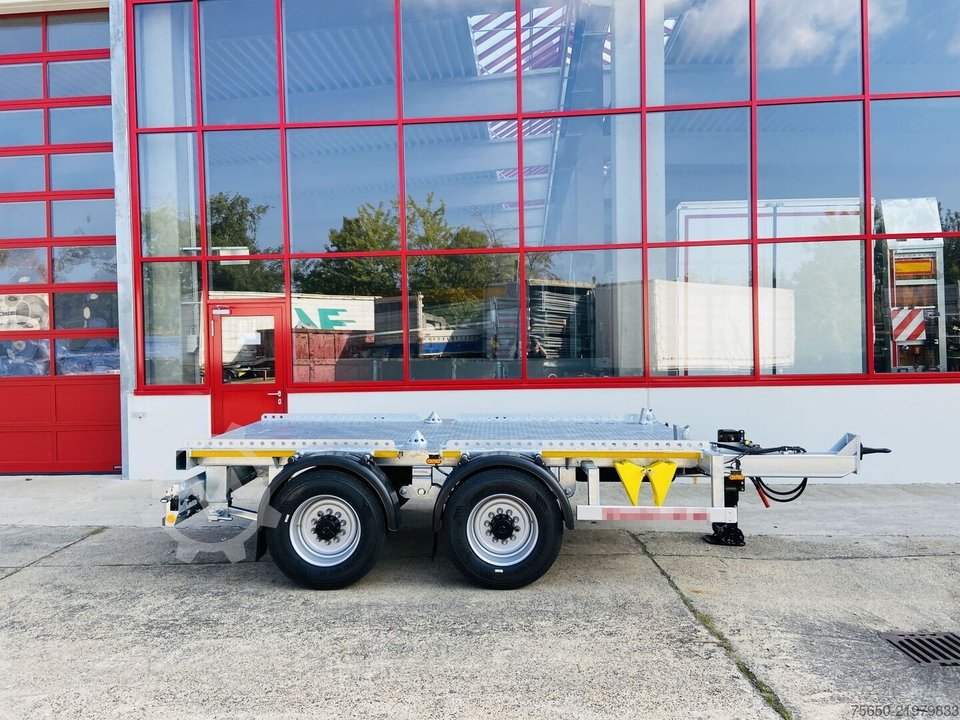 Möslein TMH 2 14 t Tandem balast trailer, uzavřené pozemní nové vozidlo