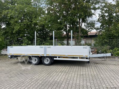 Möslein THT 11- G 7,2  Tandem- Pritschenanhänger- Tieflader