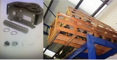 Claas Aufbereitertrommel für Mährwerk Disco 8550 &amp; Reduziergetriebe / Multifunktionsgetriebe