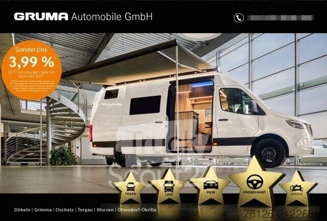 Mercedes-Benz Sprinter 319 CDI Super vysoká střecha kuchyně + vana + Garage použitý