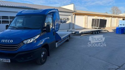 IVECO Denní transportér automobilů + 3osý trans