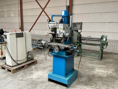 2015 HBM 45 Vario DRO Universalfräsmaschine