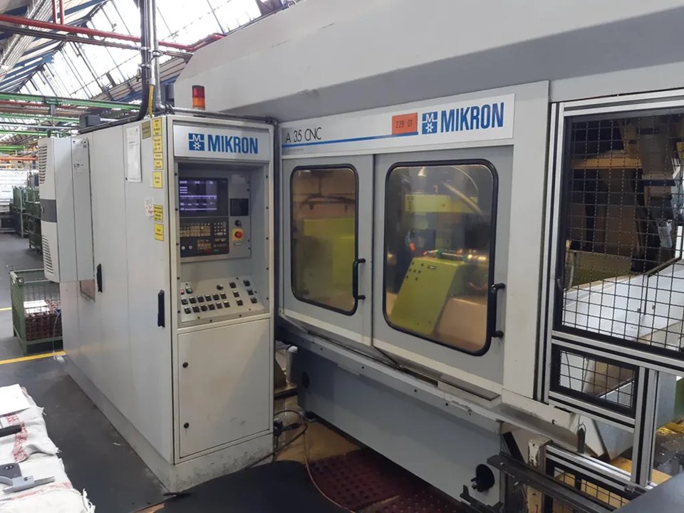 MIKRON A 35 Zahnrad-Abwälzfräsmaschine - horizontal