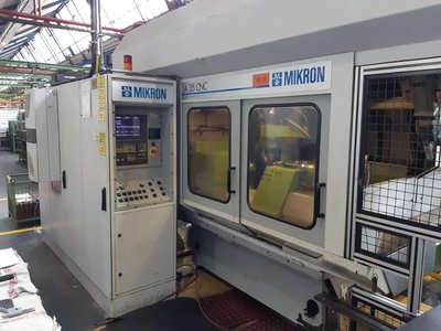 MIKRON A 35 Zahnrad-Abwälzfräsmaschine - horizontal