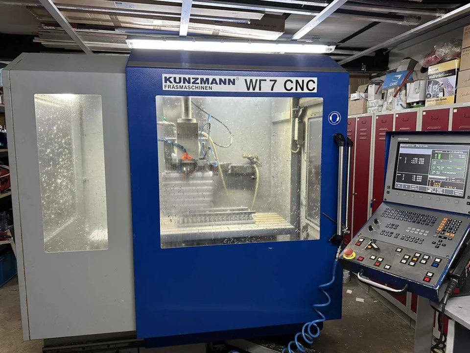 Kunzmann - WF7 - Universal milling machine - 2001