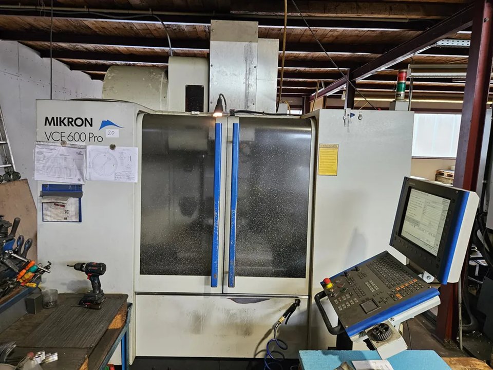 Mikron - VCE 600 Pro - Mikron VCE600 Pro CNC Bearbeitungszentrum - 2006