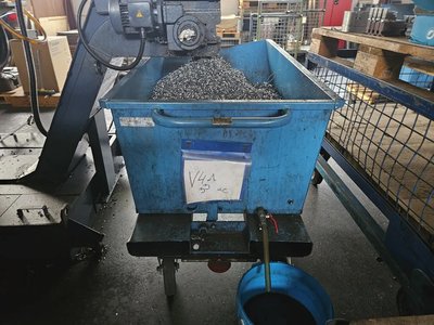 Mulde / Spänekübel blau 275 l