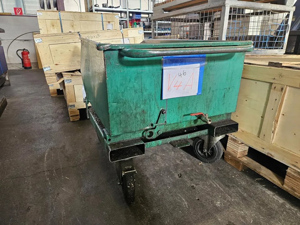 Mulde / Spänekübel grün 275 l