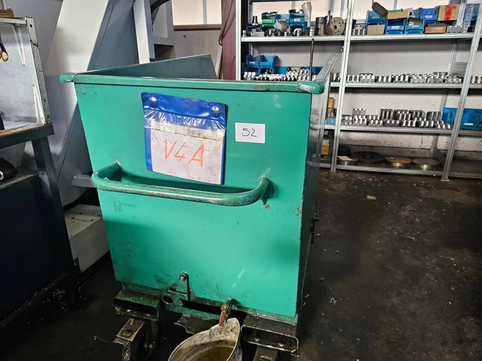 Mulde / chip plug green 450 l