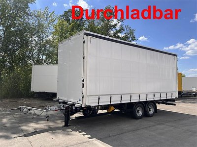 Möslein TPW 105 D Schwebheim Tandem tarpaulin trailer