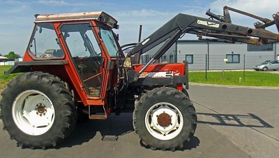Fiat 65-88 front loader+38 KmH