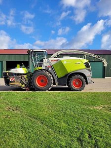 Claas Jaguar 960 + Orbis 750 + Pick Up 300