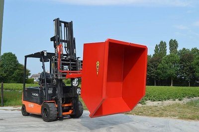 MD WI tilting container