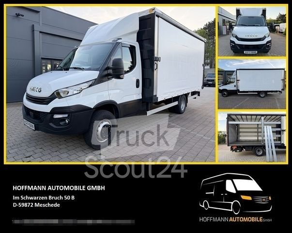 Transporter z Pritsche & Plane IVECO Daily 70C180D 3,0L transporter napojów 7,2t używane