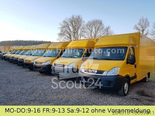 Transporter mit Koffer IVECO Daily EURO5 Integralkoffer Koffer Postkoffer gebraucht