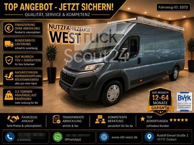 Wysoki poziom CITROEN Jumper HDI Maxi High + Lang * L4- H2 * Garantie * używane