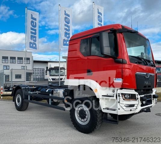 LKW-Fahrgestell MAN TGM 18.250 4x4 BB/Fahrgestell/3-Sitze/Neu neu