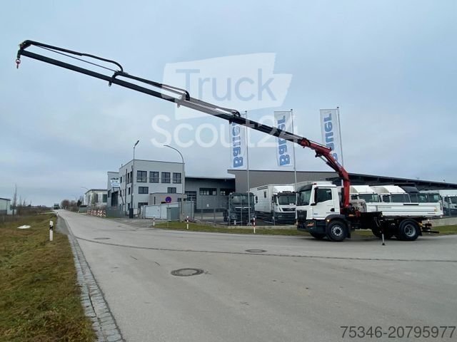 Autokran MAN TGM 18.320 /4x2/BL/Meiller/Kipper/Kran/15 m/ Neu neu