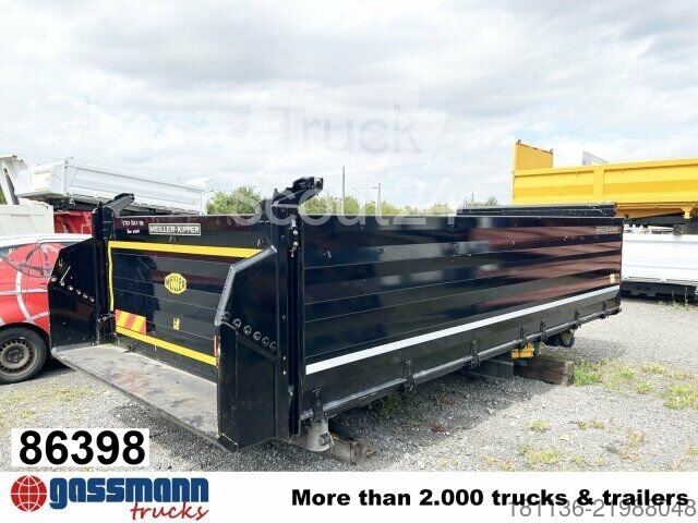 Kipper LKW Meiller D421 3-Seiten-Kippaufbau, Alu-Bordwände, ca. neu