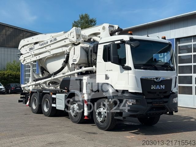 Betonpumpen-LKW MAN TGS 41.470 8x4 EURO6 PUMI CIFA MAGNUM MK28L gebraucht
