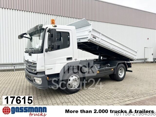 Kipper LKW Mercedes-Benz Atego 1223 K 4x2, AHK-Öl gebraucht