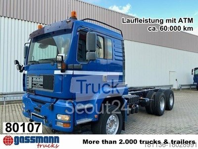 LKW-Fahrgestell MAN TGA 26.480 6x4 FDLK, ATM 60.000km, gebraucht