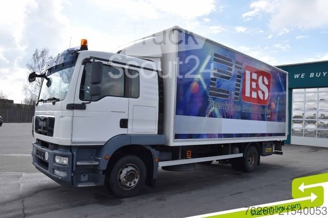 LKW mit Kofferaufbau MAN TGM 15.290 Koffer Ladebordwand 15 Tonnen Kamera gebraucht