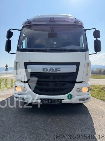 LKW mit Kofferaufbau DAF LF 280 FA KOFFER LADEBORDWAND BLATT LUFT ABS KLI gebraucht