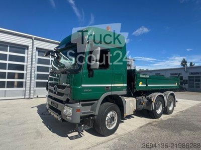 Тристоронній вантажівка MERCEDES-BENZ MP3 2655 LK 6x4 Meiller 3.S.Kipper використовується