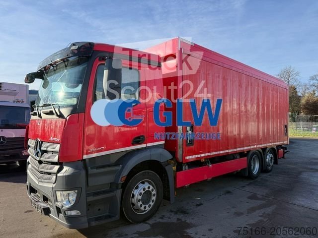 Использованные грузовики MERCEDES-BENZ ANTOS 2540 L Drinks 6,95 м LBW 2 T*AHK*LENK