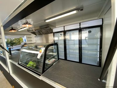 5 m x 2,3m beer car, barbecue, snack car new