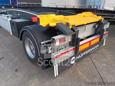 Abrollanhänger HÜFFERMANN HSA1870 SAF VERZINKT Schlitten 5m-7m 3158kg NEU neu