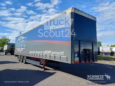 Auflieger mit Pritsche & Plane Berger Curtainsider Mega gebraucht