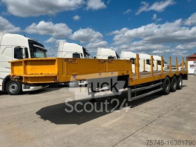 Tieflader-Sattelauflieger  BABELSBERGER *SSA 51 * SAF * 14 RUNGEN * BALLAST gebraucht