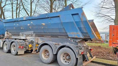 Kipper Meiller TR 2 Kippmulde 24 Kubik Stahl  Zwillingsbereiffu gebraucht