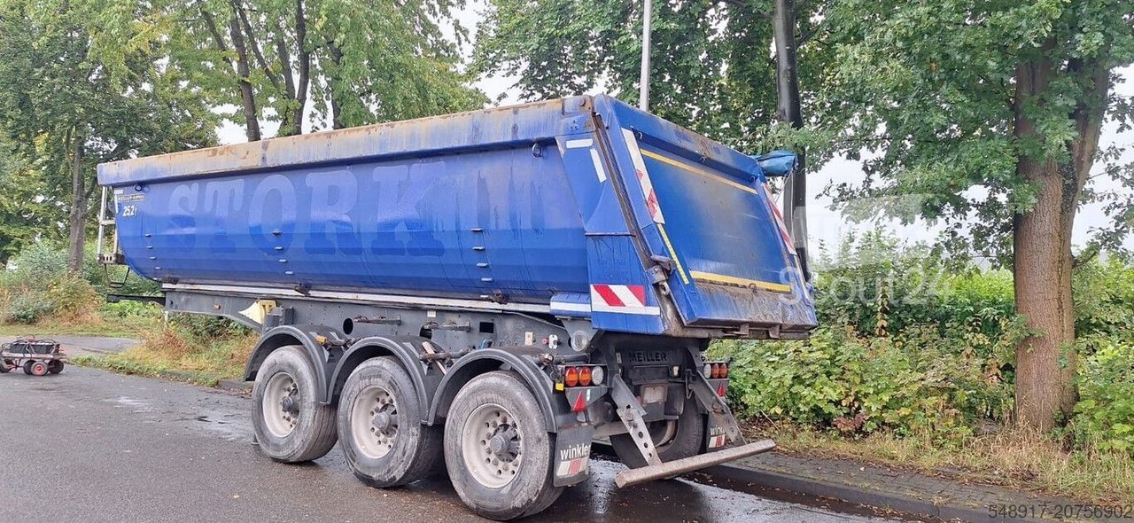 Kipper Meiller 27 kubik Kippmulde Stahlmulde gebraucht