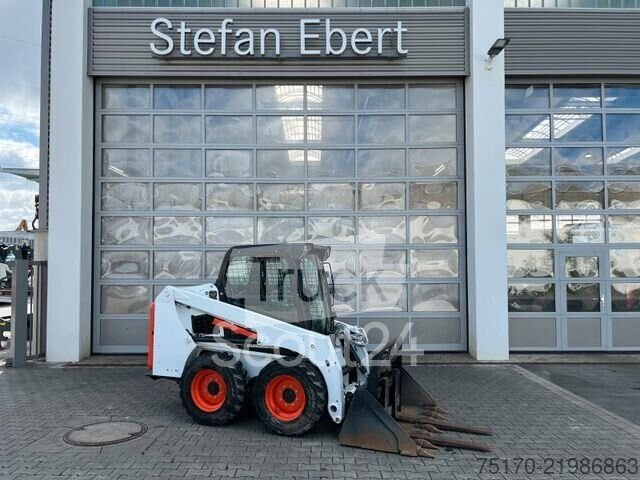 Plánovací stroj Bobcat S450 / pouze 131h! / Použitý vidlicový / pádlo