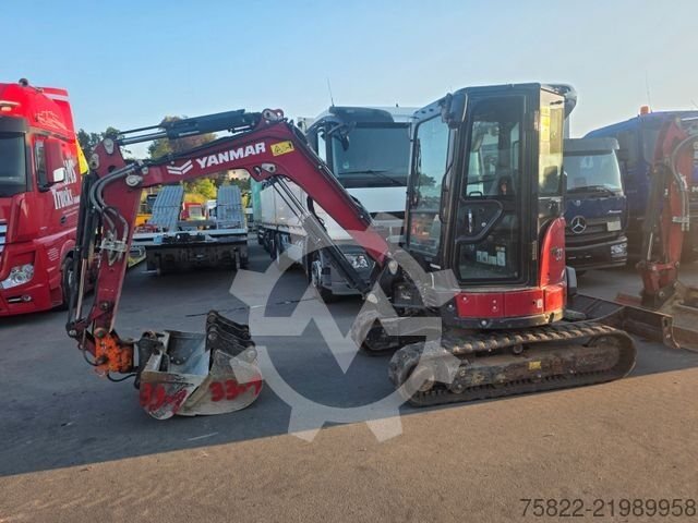 YANMAR VIO 33 - 6 / POWERTILT / 3 ложки / D-машина