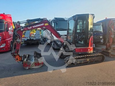 YANMAR VIO 33 - 6 / POWERTILT / 3 ложки / D-машина