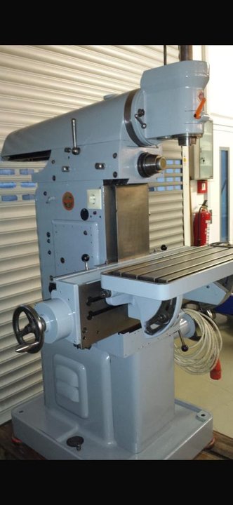 Universal milling machine THIEL Duplex 158