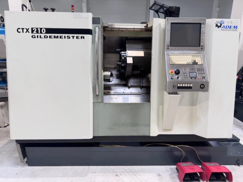 Токарный станок с ЧПУ GILDEMEISTER DMG CTX 210 с осью C