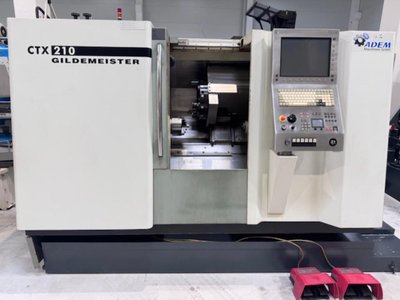 Токарный станок с ЧПУ GILDEMEISTER DMG CTX 210 с осью C
